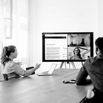 People in a meeting room