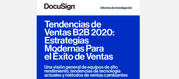 Lee el informe técnico sobre las tendencias de los equipos de ventas