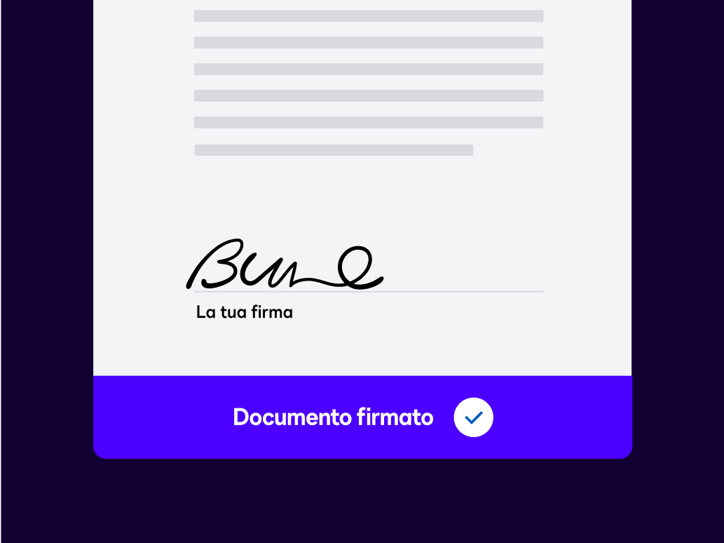 Docusign eSignature product UI