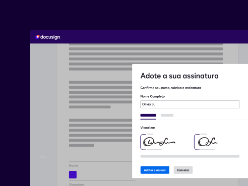 Um documento com uma sugestão para adotar uma assinatura eletrônica antes de assinar