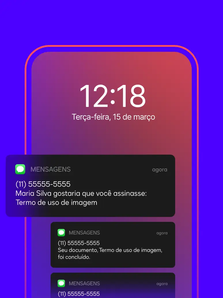 Docusign SMS UI