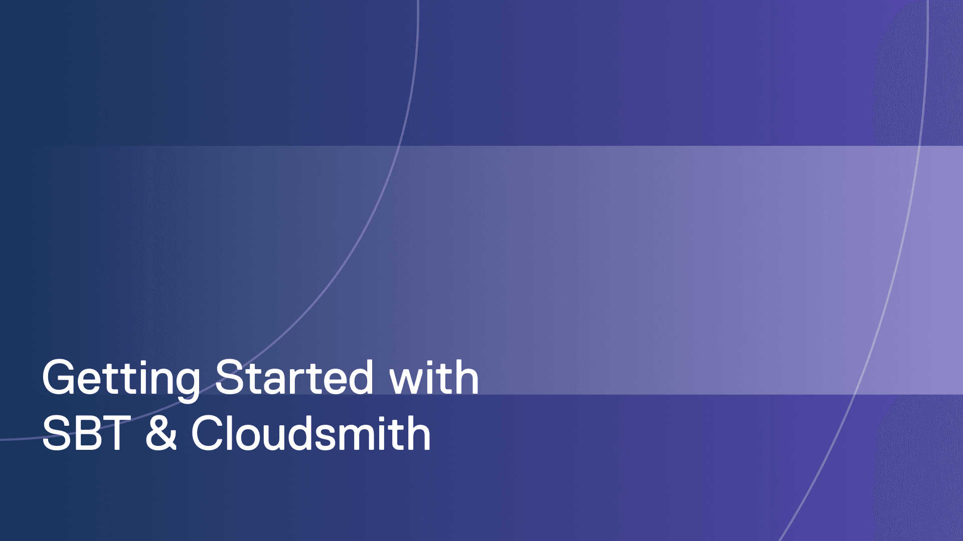 Getting started with SBT and Cloudsmith