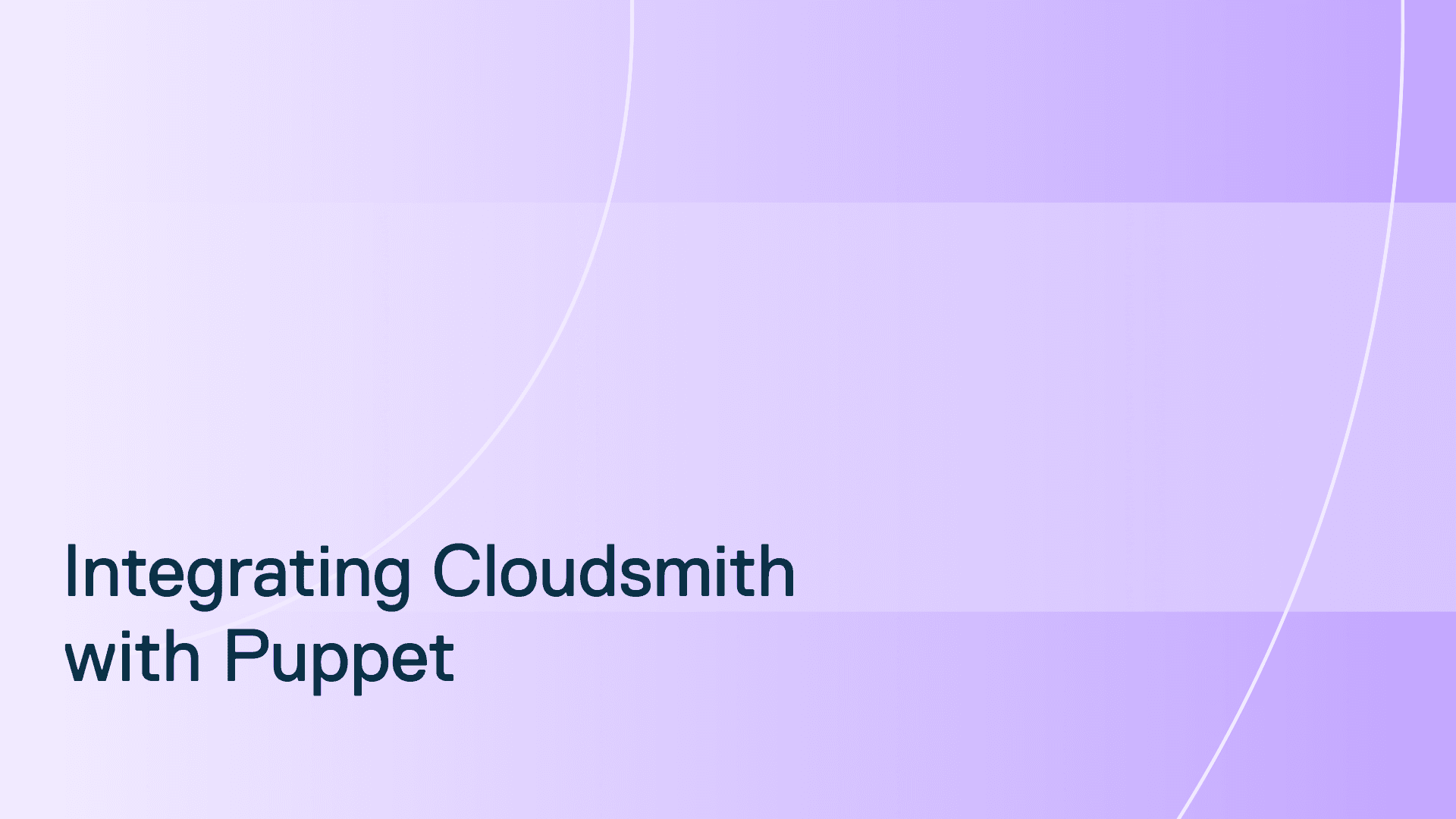 Using Puppet to Deploy package to Cloudsmith